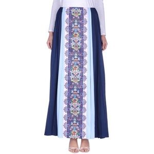 Adidas x Mary Katrantzou | Pleated Long Maxi Skirt‎ Abstract Print Size XS